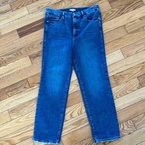 Good American size 16 straight jeans.